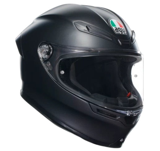 Мотошолом AGV K6 S Matt Black ECE2206 XS