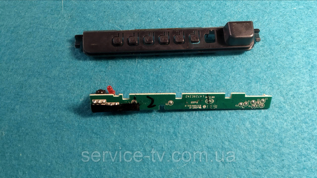 Модуль фотоприёмника, кнопок управления и индикации от телевизора Mystery MTV-3230LW, фото 1
