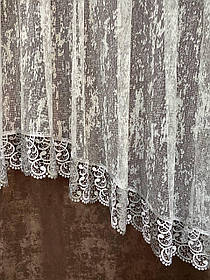 Готова фіранка, арка жакард Мрамур(3м. 4м. 5м.) (1,55) на (1,25)