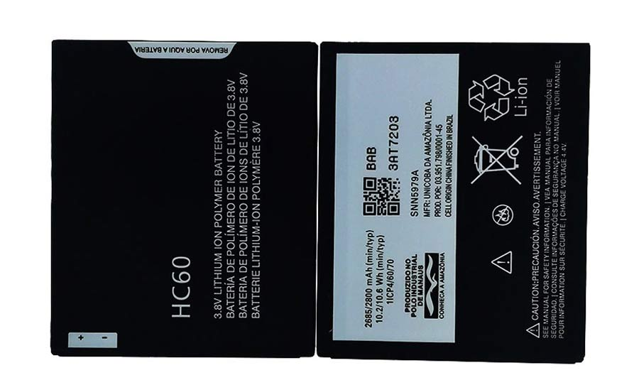 Акумулятор Motorola HC60 / Moto C Plus XT1723 , 3780 mAh Original PRC