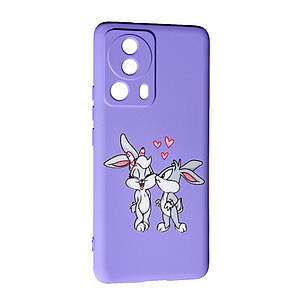 Силіконовий чохол Case Art для Xiaomi 13 Lite Bunny Love