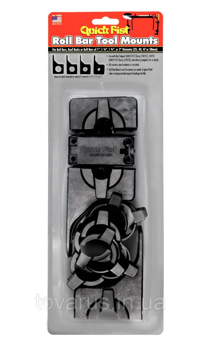 Quick Fist Roll Bar Tool Mounts 90050 Кріплення на кенгулятник Перехідник на труби