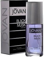 Стойкий одеколон парфюм для мужчин Jovan Black Musk древесно пряный аромат с мускусным шлейфом