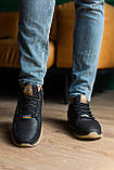 Чоловічі Шкіряні Кросівки Splinter Trend 1219 Чорні, фото 3