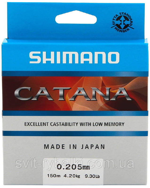 Волосінь Shimano Catana 150m 0.225mm 5.4kg