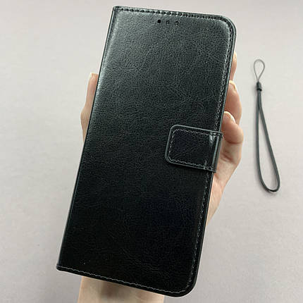 Чохол-книга для Xiaomi Redmi 9A книжка з магнітом на телефон сяомі редмі 9а чорна l8y, фото 1