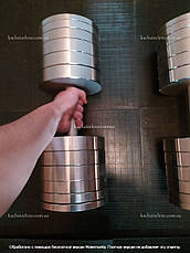 Гантелі набірні 2 по 90 кг Гантелі, гирі, штанги та диски металеві без покриття, фото 5