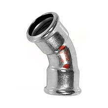 Відвід сталевий під прес RM Steelpres D 28 мм. (ВВ 45°) оцинкований (Італія) 381028450