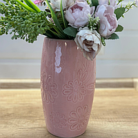 КерамІчна ваза для квітів 22 см