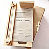 Верстат для палітурки документів, формату А4 230*400*100мм, фото 9