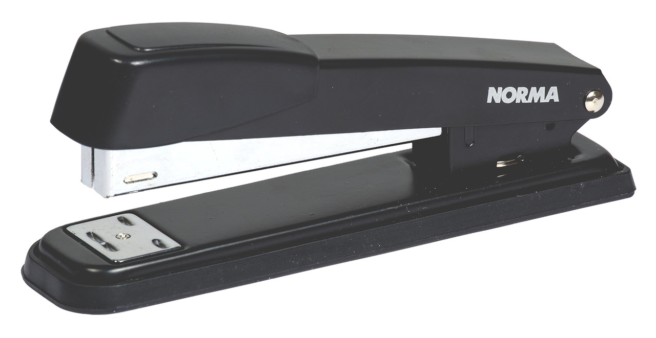 Степлер 24/6-26/6 "Norma" 4124 (20арк.) 50мм чорн, шт, фото 1