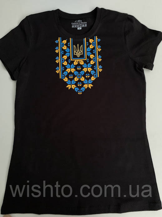 Футболка жіноча з українським орнаментом
