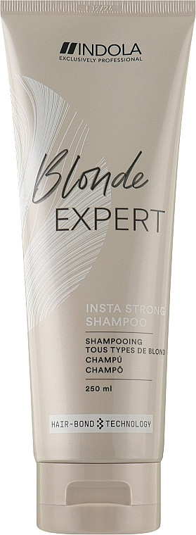 Відновлювальний і зміцнювальний шампунь для світлого волосся Indola Blonde Expert Insta Strong Shampoo, 250 мл