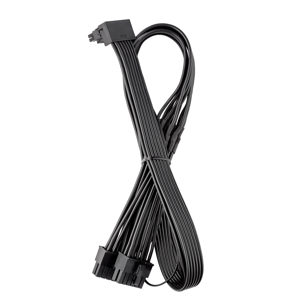 Кабель 12VHPWR 90° CableMod для be quiet! — для RTX 4090/4080, моддинг, чорний (16-pin to Dual 12-pin)