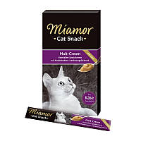 Лакомство для кошек Miamor Cat Snack Malt Kase для выведения комков шерсти с сыром 90г