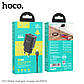Зарядний пристрій Hoco 2xUSB + кабель Lightning N25 Black, фото 4
