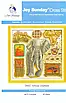 Набір для вишивання за нанесеною на канву схемою "African elephant". AIDA 14CT printed 45*44 см, фото 3
