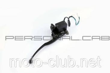 Машинка гальмівна (ГТЦ) (права, кріплення, важіль) на мотоцикл Yamaha YBR125 "MANLE", фото 1