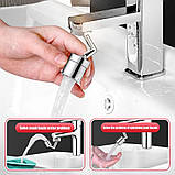 Насадка-аератор для змішувача з обертанням 720°, фото 8