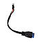 InLine Adapter intern USB 3.0 to intern USB 2.0 - 15cm, фото 4