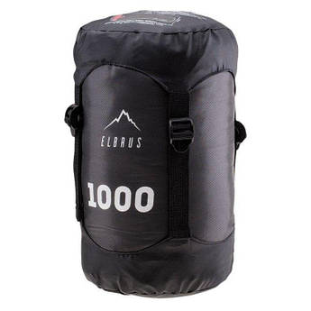 Спальний мішок Elbrus Carrylight 1000 220x80 см Чорний