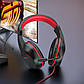 Навушники Borofone ігрові дротові з мікрофоном PHANTOM BO104 Black / Red, фото 6