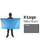 Рушник Lifeventure Micro Fibre Comfort XL 130 x 75 см Блакитний, фото 3