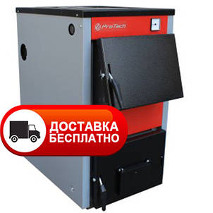 Дров'яний котел з плитою ProTech ТТП-12 с Д Luxe 4 мм твердопаливний, фото 2