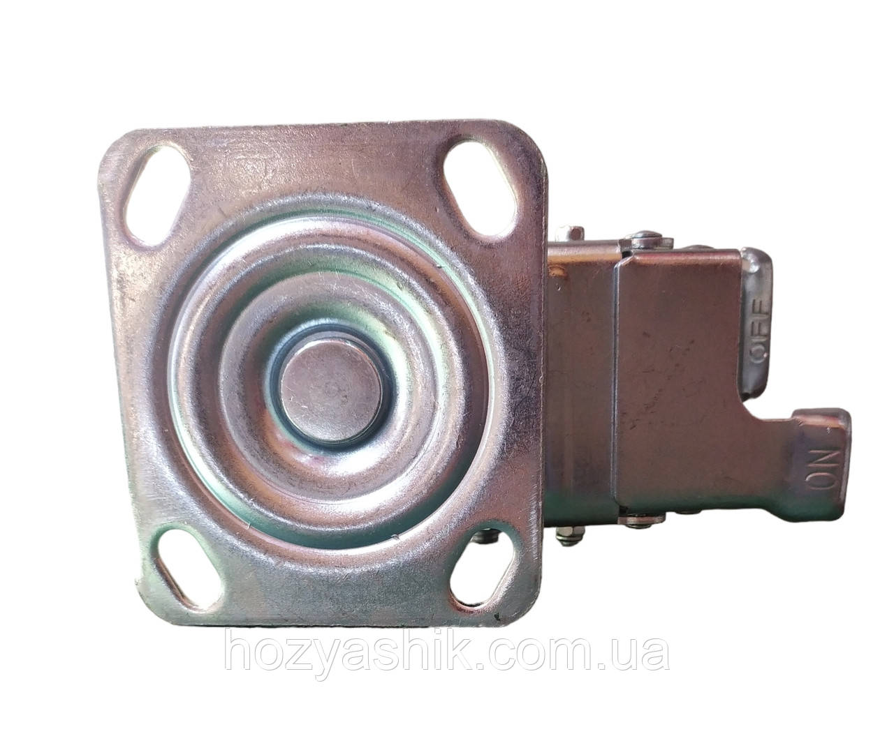 Купить Колесо 100 мм поворотное с тормозом, нагрузка до 240кг, цена 610 ...