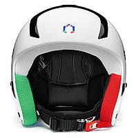 Шлем горнолыжный подростковый Briko Vulcano FIS 6.8 FISI JR S/M White/Black