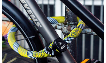 Велозамок ABUS 7210/85 IvyTex Racing Yellow