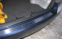 Накладка на бампер Honda Civic VIII 4D 2006-2011