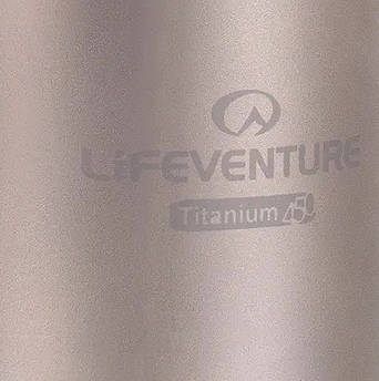 Кухоль Lifeventure Titanium Mug 450 мл Сірий