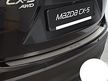 Накладка на бампер Mazda CX-5 2012-2017