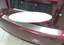 Накладка на бампер Suzuki SX4 4D 2006-