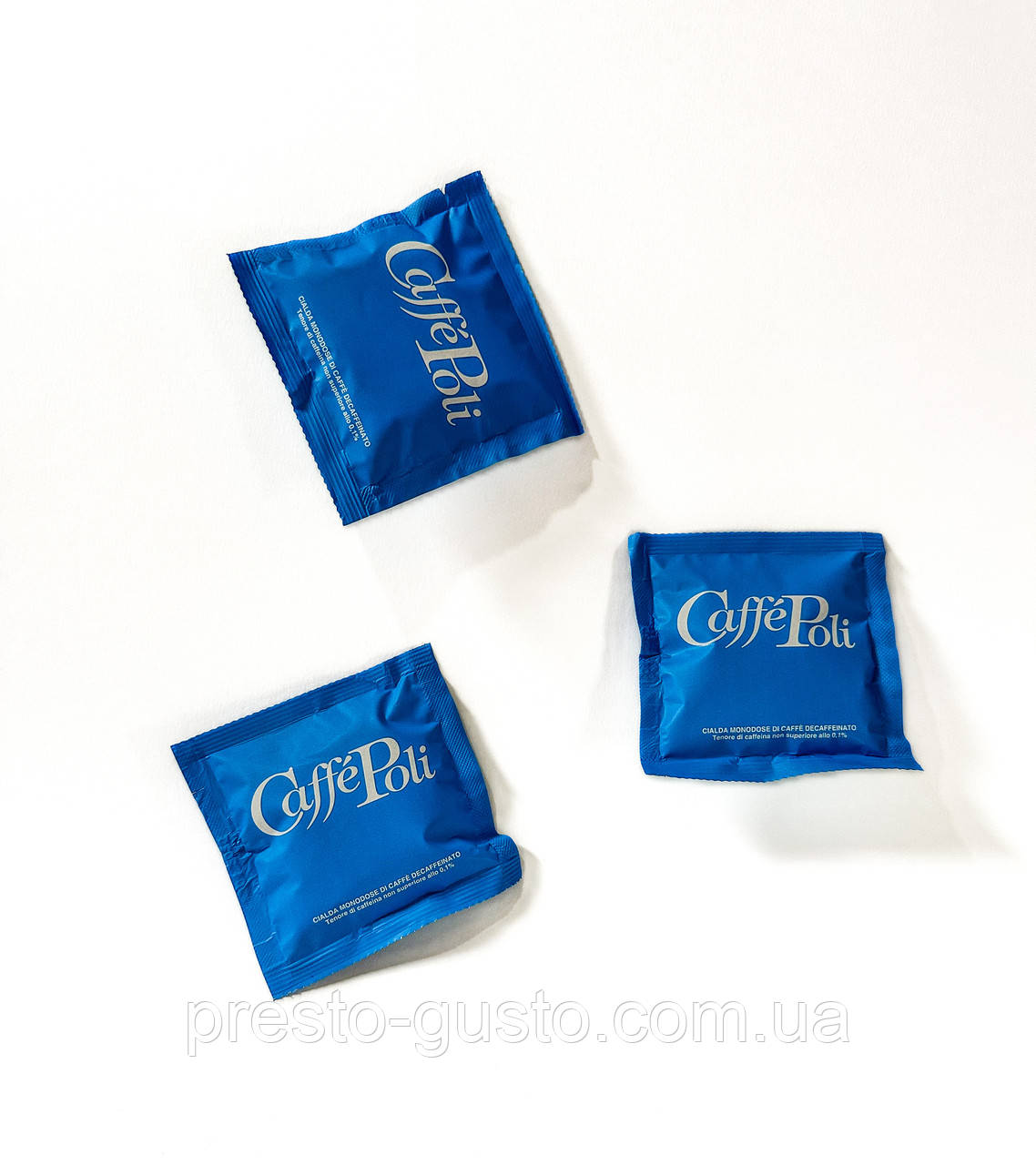 Кава в монодозах (чалдах) Caffe Poli Decaffeinato Без кофеїну