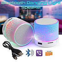 Беспроводная Bluetooth колонка Mini speaker Music H08 с подсветкой