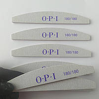 Пилка OPI для ногтей в форме полумесяца. Пилка ОПИ 180/180 грит