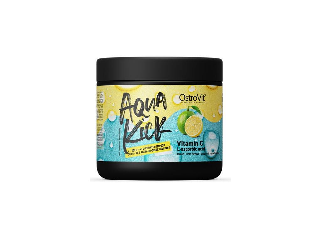 Вітамін С Ostrovit Aqua Kick Vitamin C 300 g (Lemon-lime)