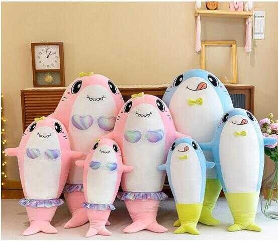 М’яка іграшка M 14732 (45) 2 види, акула, довжина 64 см