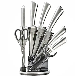 Набір кухонних ножів на підставці Benson BN-415 9 предметів/ножі на кухню