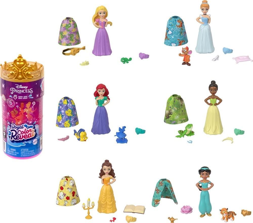 Набір-сюрприз із міні-лялькою Disney Princess Royal color reveal (HMB69)