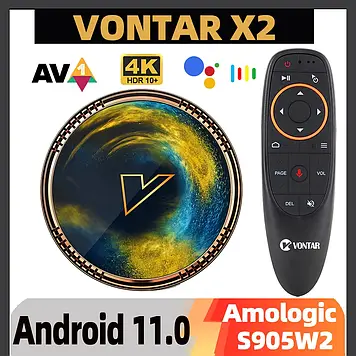 Медіаплеєр стаціонарний VONTAR X2 2/16Gb