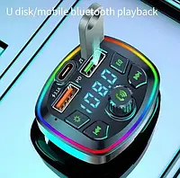 Автомобильное зарядное устройство FM модулятор трансмиттер ФМ авто car Bluetooth MP3