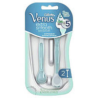 Одноразові 5ти лезвійна бритва Venus Extra Smooth Sensitive. США 2шт.