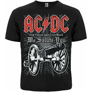 Футболка AC/DC "For Those About  To Rock"