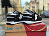 Чоловічі кросівки Saucony Shadow Літнє взуття Сауконі чорні текстиль замш сітка повсякденні В'єтнам, фото 7