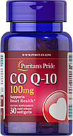Коэнзим Puritan's Pride Q-SORB Co Q-10 100 мг 30 капс.