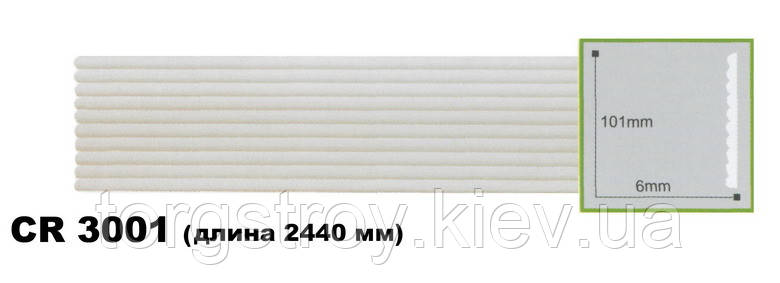 Молдинг гнучкий CR 3001 (2,00м) Flexi, Gaudi Decor, фото 1