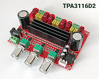 Аудио усилитель мощности XH-M139 SMD - TPA3116D2 50Вт*2+100Вт 2.1 DC 8-24В